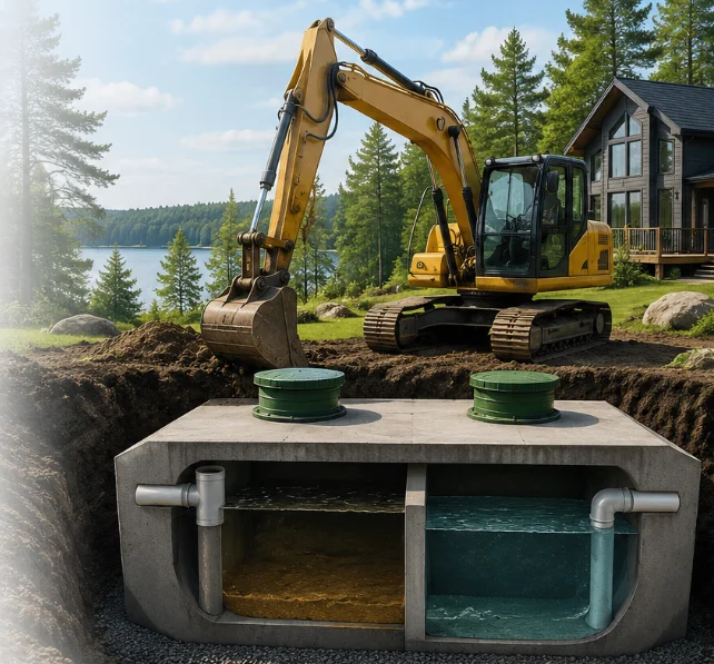 Septic system service Bracebridge